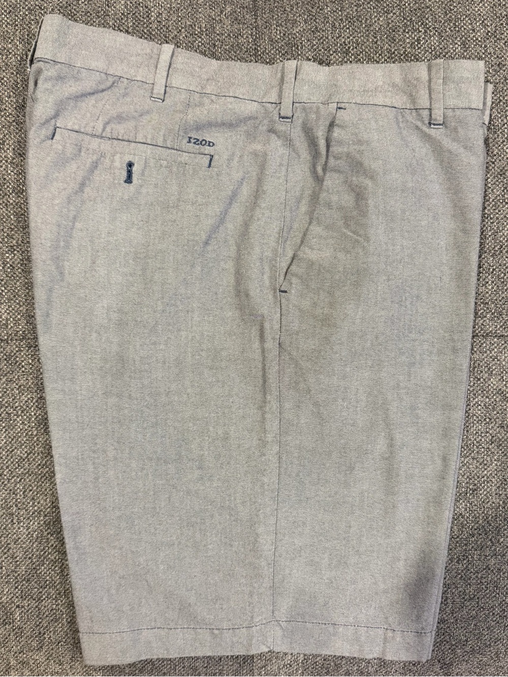 Izod Light Gray Men's Chino Shorts